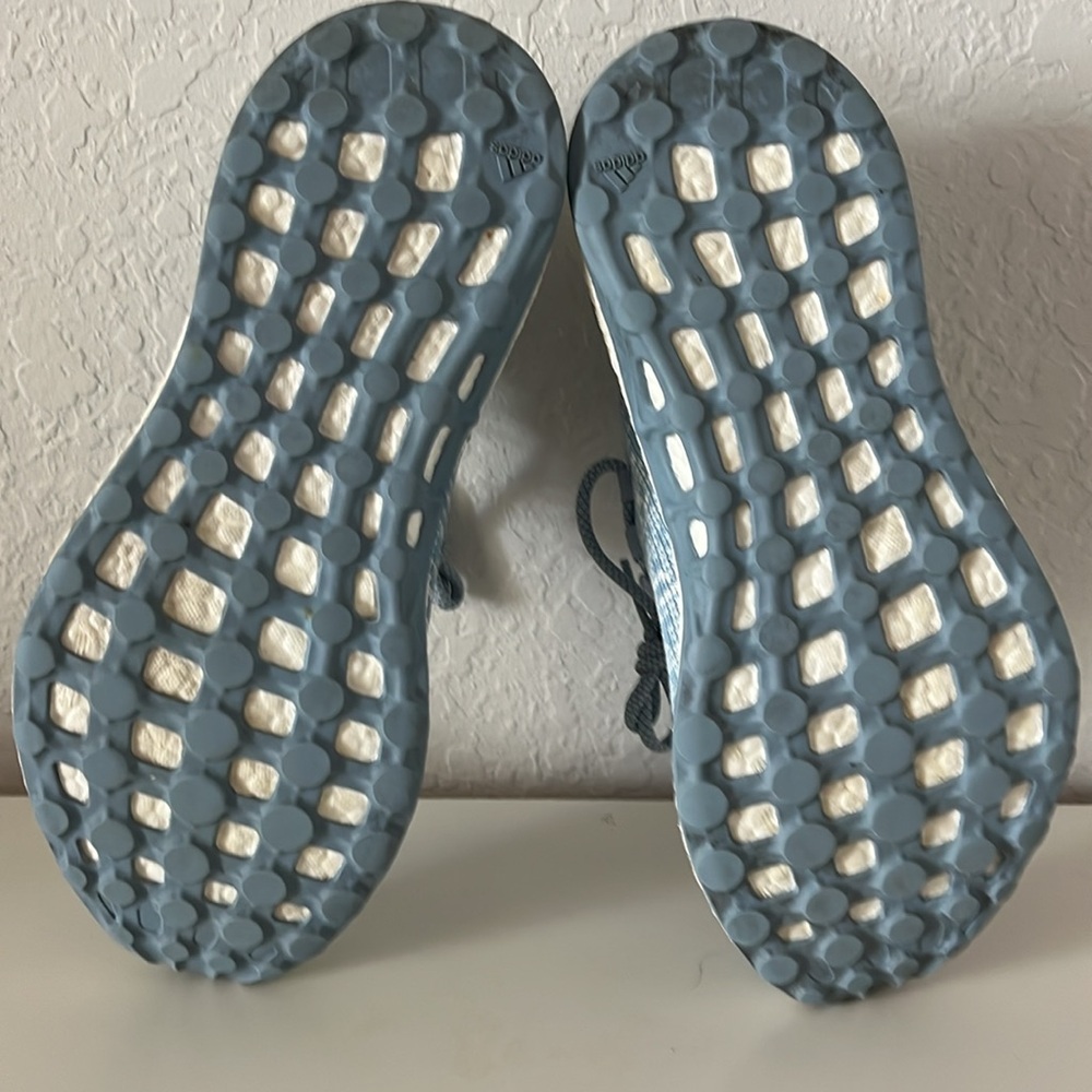 adidas men’s Running Shoes Size 7.5 Light Blue W8.5 - Picture 4 of 6
